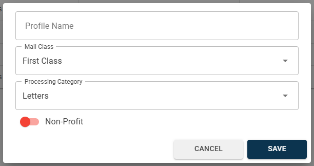 This pop-up only appears after you select the "ADD BILLING PROFILE" button.
