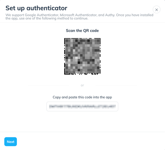 Google Authenticator / Authy for Account login verification method