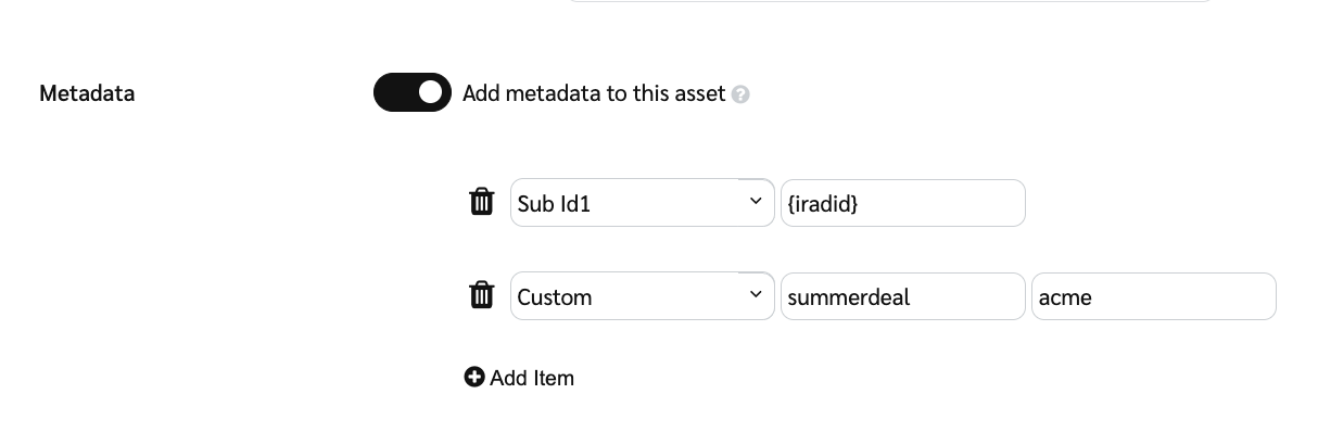 Metadata